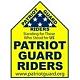 Members of the PGR, Patriot Guard Riders. 
Help with Flag Mounts, Bike Modifications for Parade Riding, Escorts, etc.