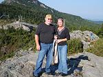 Debby&I at GrandFatherMtn