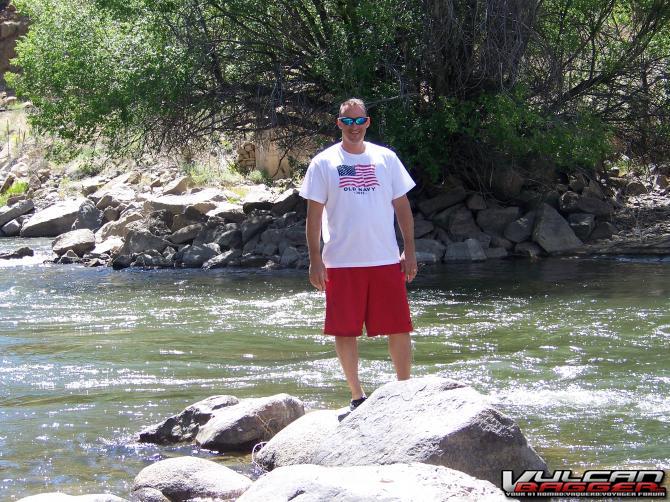 Me in Cotopaxi Colorado on the Arkansas River