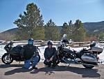 My friend Adam and I riding Utah.