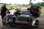 Loading the bike and side car on Jun 26, 2014.