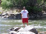 Me in Cotopaxi Colorado on the Arkansas River