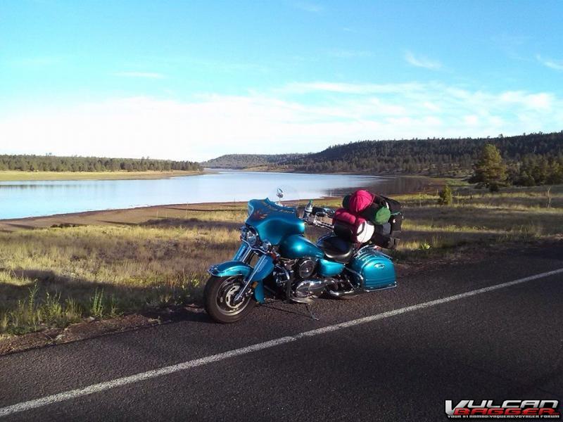 Lake Mary, outside Flagstaff AZ. After "Too Broke for Sturgis" '14 First stop on Big Ride...