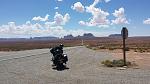 Favorite part of the whole trip, riding through Monument Valley.