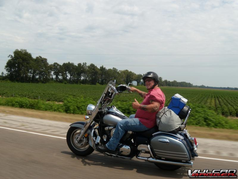 my 1600 nomad on sturgis trip in 2011